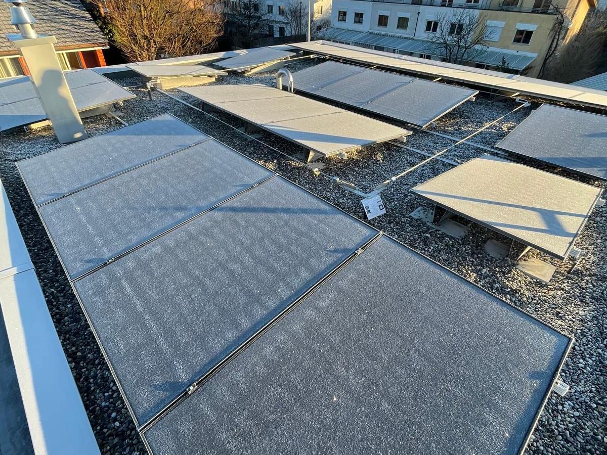 Flachdach-Anlage Rheinfelden Neubau, Ansicht 1